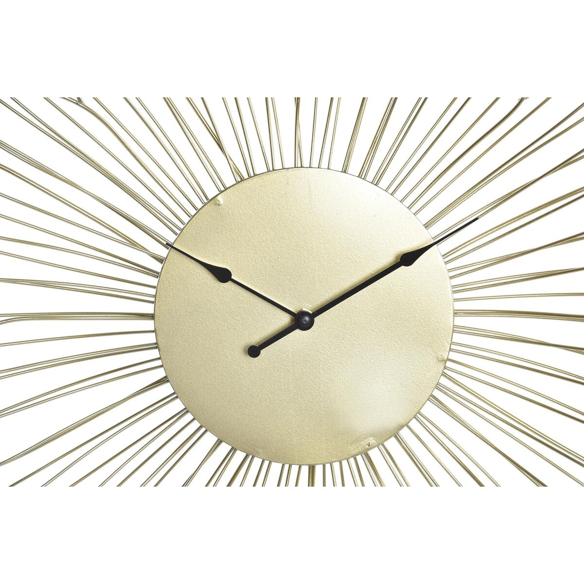Dkd Home Decor Wanduhr Dkd Home Decor Blume Gold Metall Moderne (57 X 4 X 57 Cm)