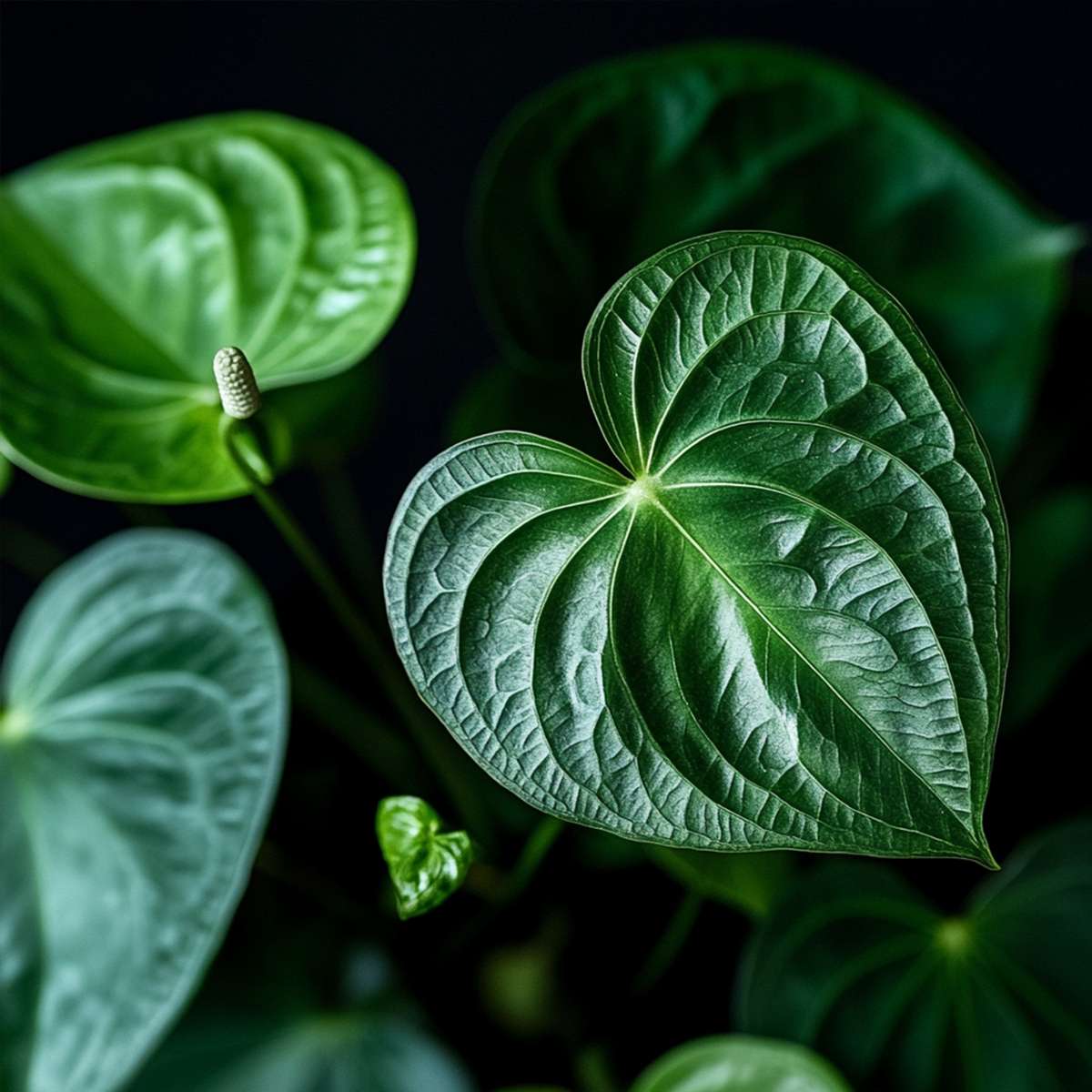 Florastore Flamingoblume - Anthurium 'Alpine White' - Höhe 40-55Cm - Ø14Cm