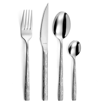 Amefa Besteck Amefa Caligraphy Stahl Metall 24 Stücke