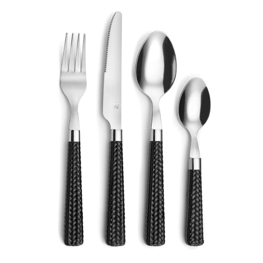 Amefa Besteck-Set Amefa Paille 24 Stücke Metall Zweifarbig (25 Cm)