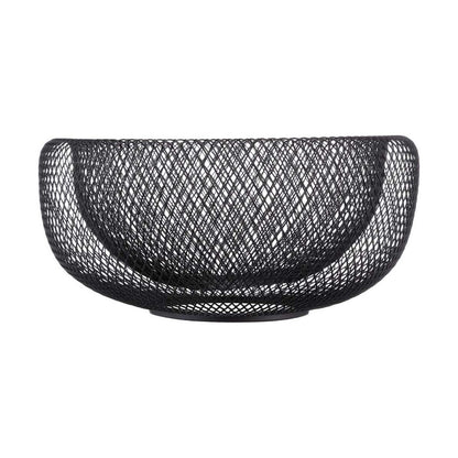 5Five Simply Smart Obstschale 5Five Simply Smart Noir Kitchen Schwarz Metall 27 Cm Ø 27 Cm