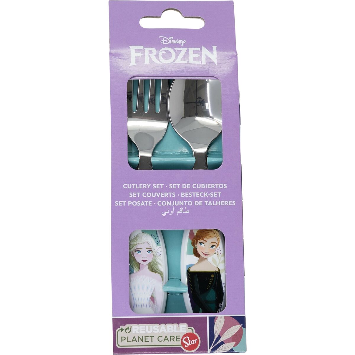 Frozen Besteckset Frozen Cz11341 Für Kinder 2 Stücke
