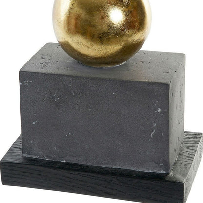 Dkd Home Decor Deko-Figur Dkd Home Decor Schwarz Gold Elefant Moderne 31 X 13 X 41 Cm