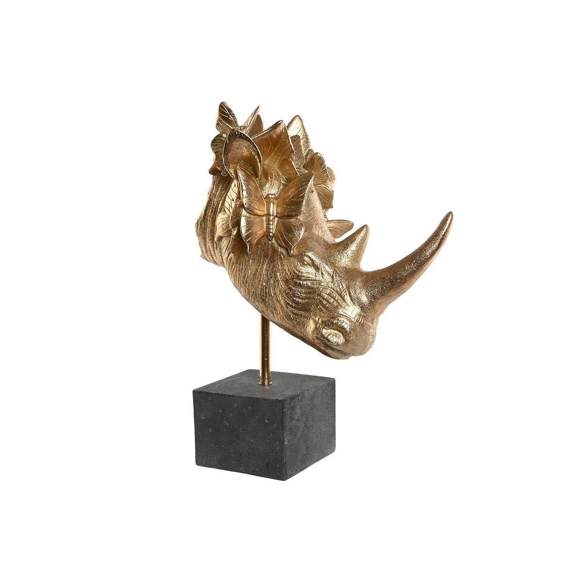 Home Esprit Deko-Figur Home Esprit Schwarz Gold 33 X 24 X 43,5 Cm