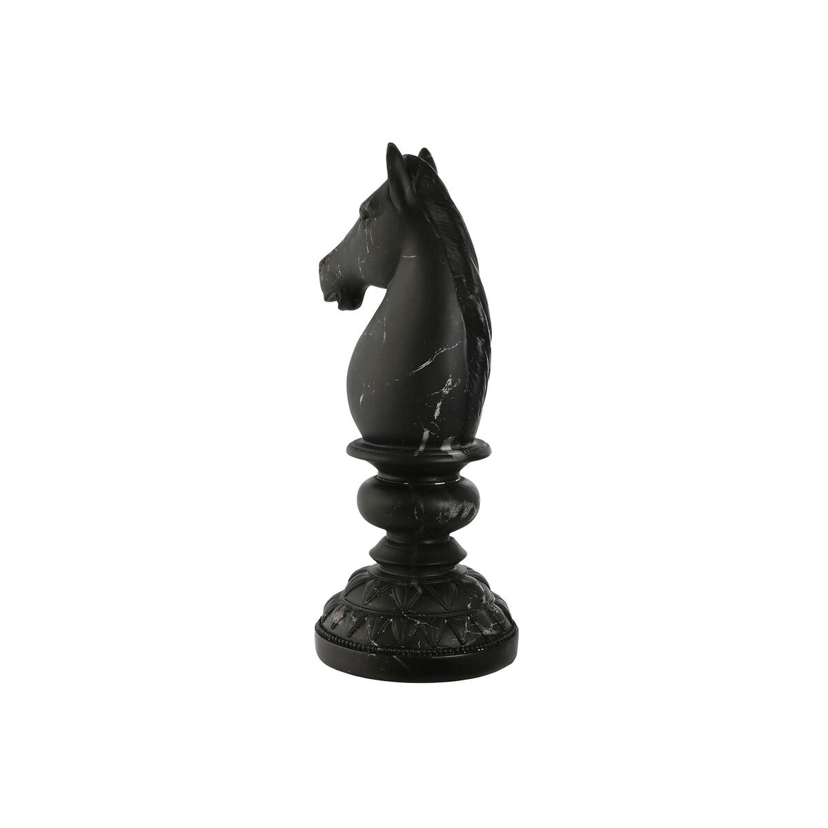 Home Esprit Deko-Figur Home Esprit Schwarz Pferd 13 X 13 X 33 Cm