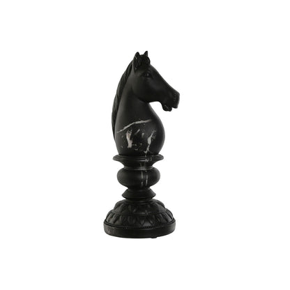 Home Esprit Deko-Figur Home Esprit Schwarz Pferd 13 X 13 X 33 Cm
