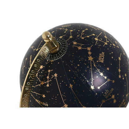 Home Esprit Terraqueo-Globus Home Esprit Blau Gold Natürlich Vintage 15 X 15 X 24 Cm