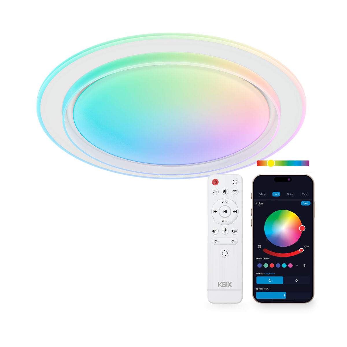 Ksix Led-Deckenleuchte Ksix Sfera (3000K - 6500K)