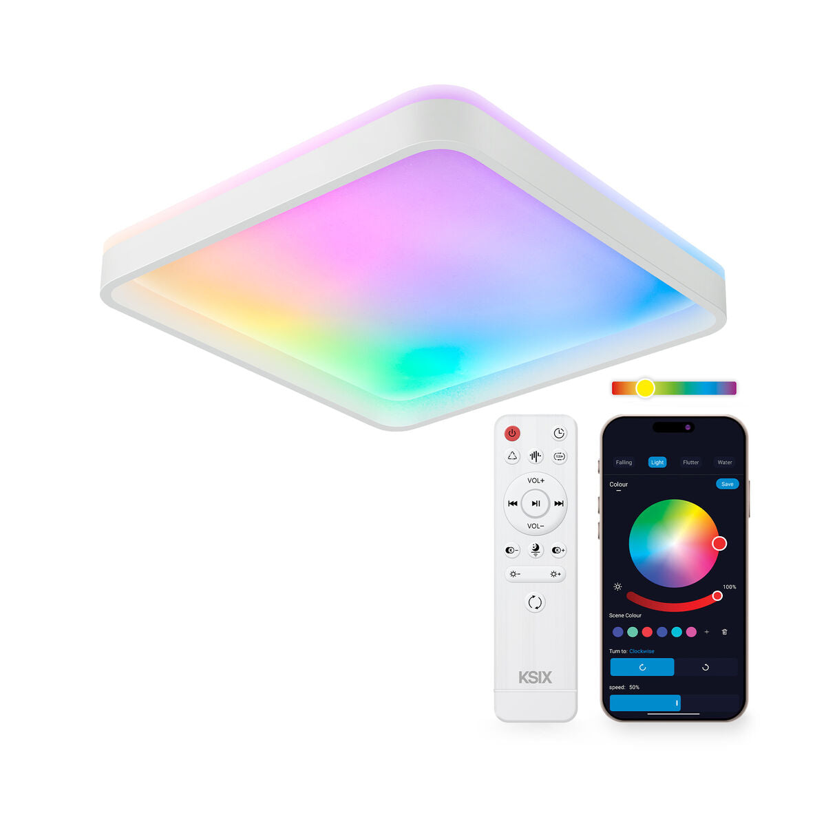 Ksix Led-Deckenleuchte Ksix Stellar Plus (3000K - 6500K)