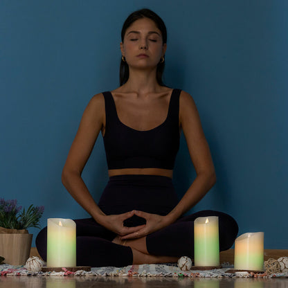 Innovagoods Mehrfarbige Led-Kerzen Flammeneffekt Mit Fernbedienung Lendles Innovagoods 3 Stück