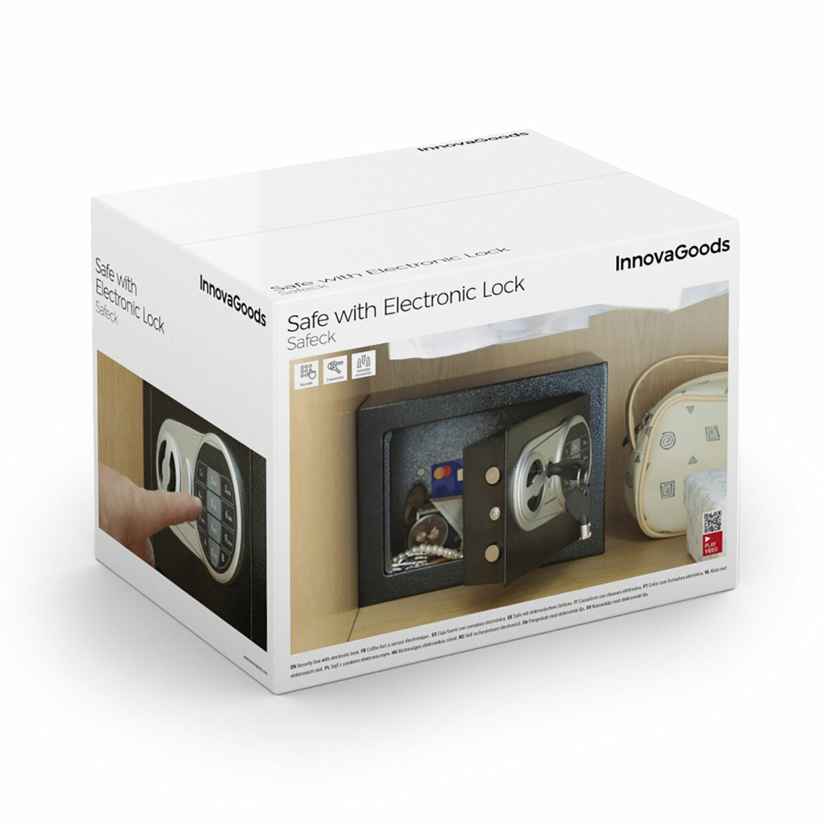 Innovagoods Safe Mit Elektronischem Schloss Safeck Innovagoods