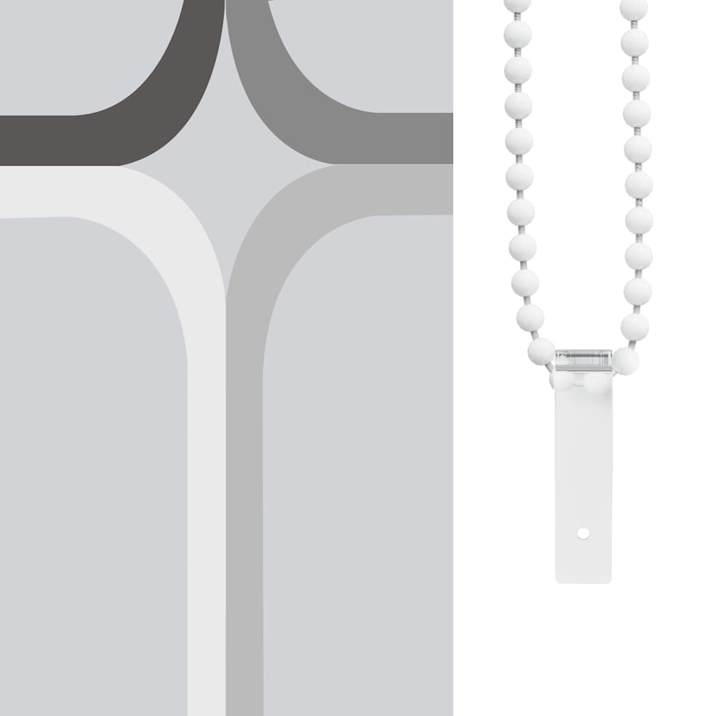 Duschrollo Quadratmuster