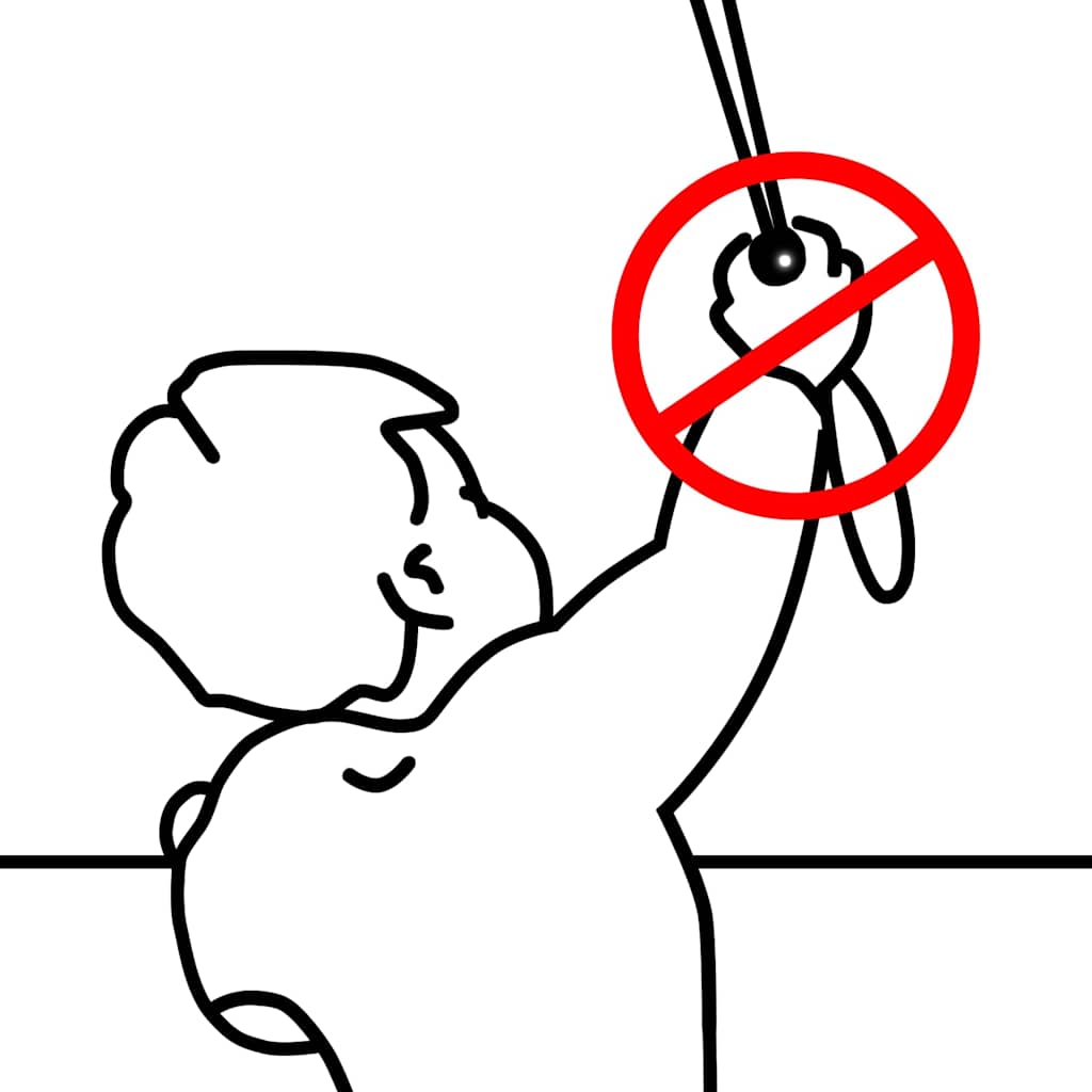 Duschrollo Quadratmuster