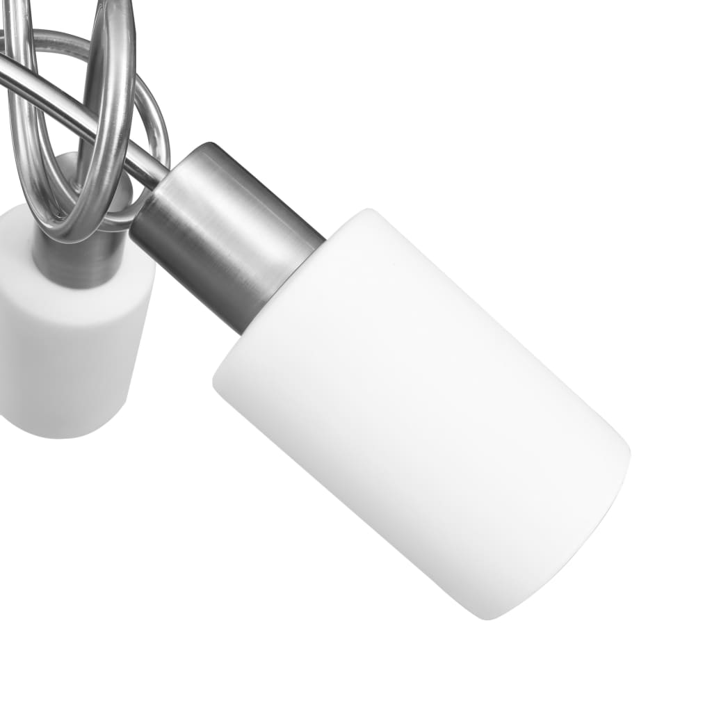 Deckenleuchte Mit Keramik-Lampenschirmen Für 3 E14 Glühlampen