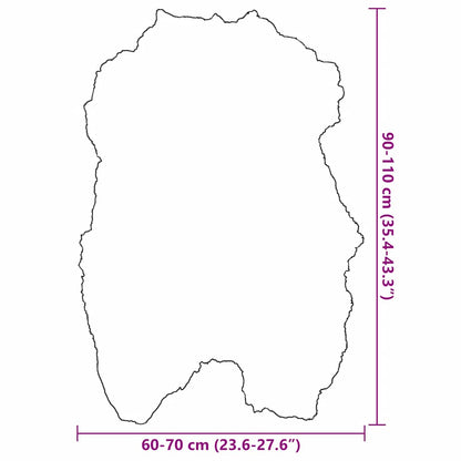 Sitzauflage Aus Isländischem Schafspelz 70X110 Cm