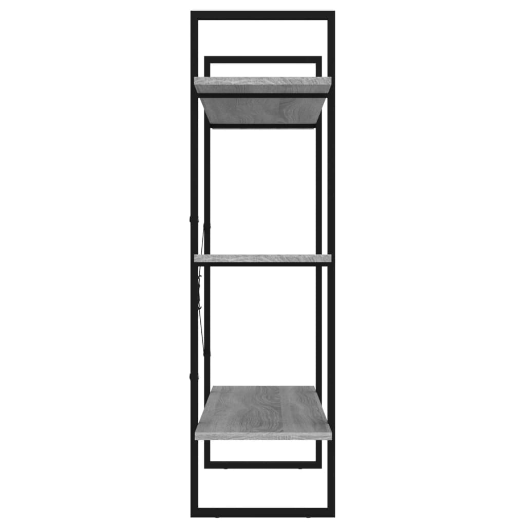 Bücherregal 100X30X Grau Sonoma