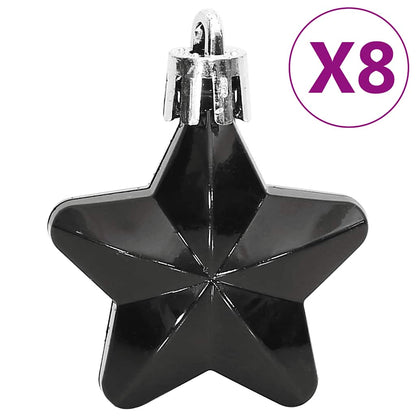 111-Tlg. Weihnachtskugel-Set Polystyrol