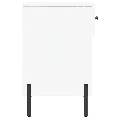 Schuhbank 102X35X55 Cm Holzwerkstoff Weiß