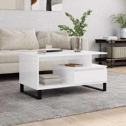 Couchtisch 90X49X45 Cm Holzwerkstoff