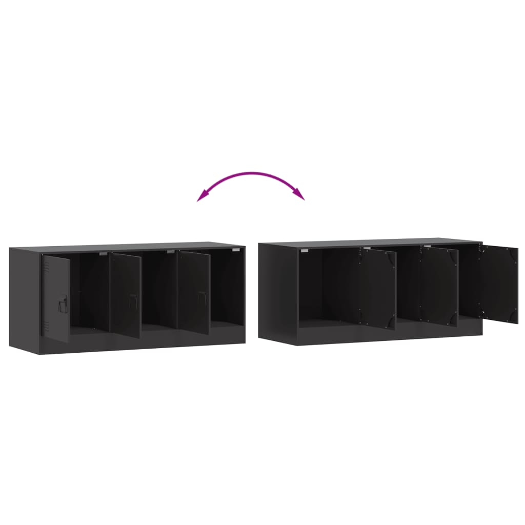Tv-Schrank 99X39X44 Cm Stahl
