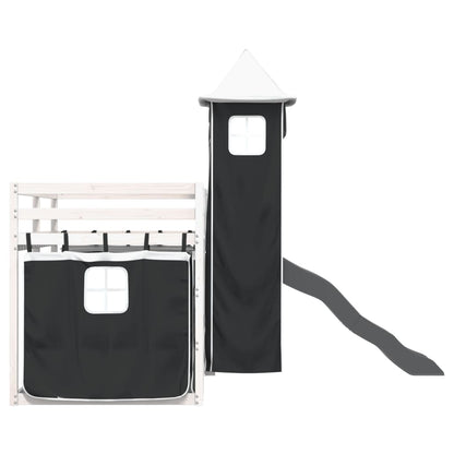 Etagenbett Mit Rutsche Und Gardinen