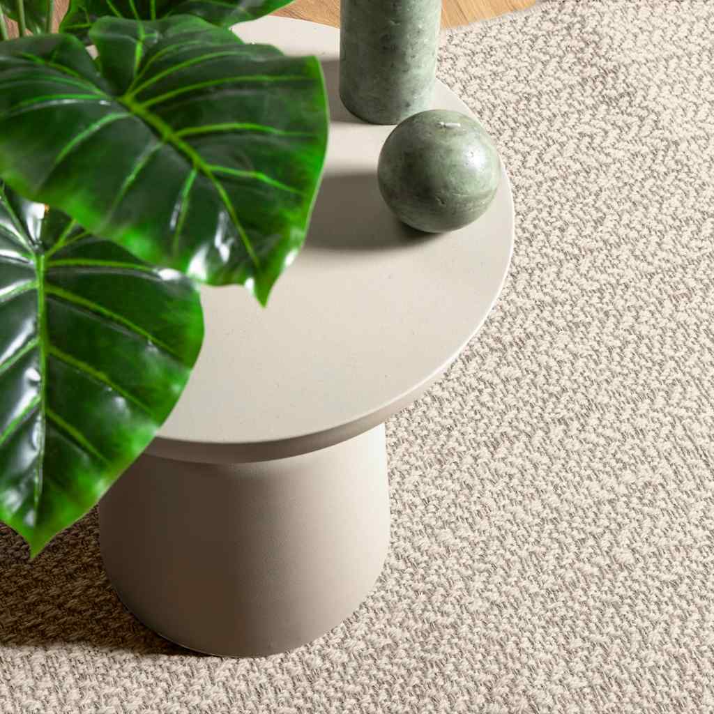 Teppich Zizur Jute-Optik Indoor Und Outdoor Creme