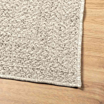 Teppich Zizur Jute-Optik Indoor Und Outdoor Creme