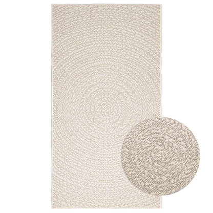 Teppich Zizur Jute-Optik Indoor Und Outdoor Creme