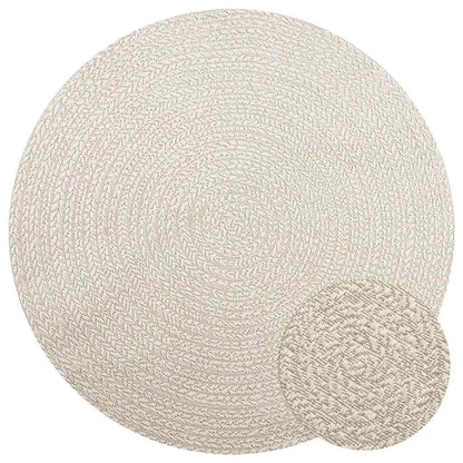 Teppich Zizur Jute-Optik Indoor Und Outdoor Creme