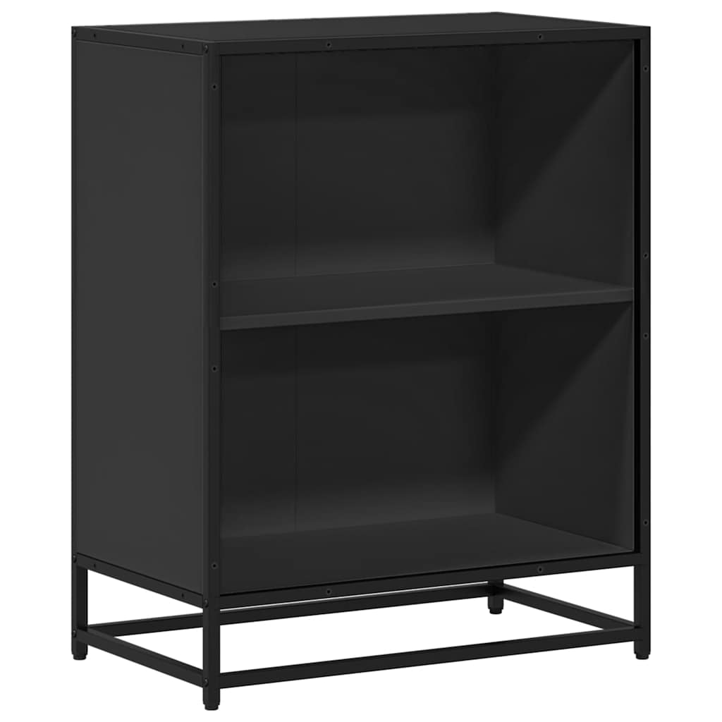 Bücherregal 60X35X Holzwerkstoff Schwarz