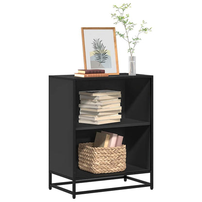 Bücherregal 60X35X Holzwerkstoff Schwarz