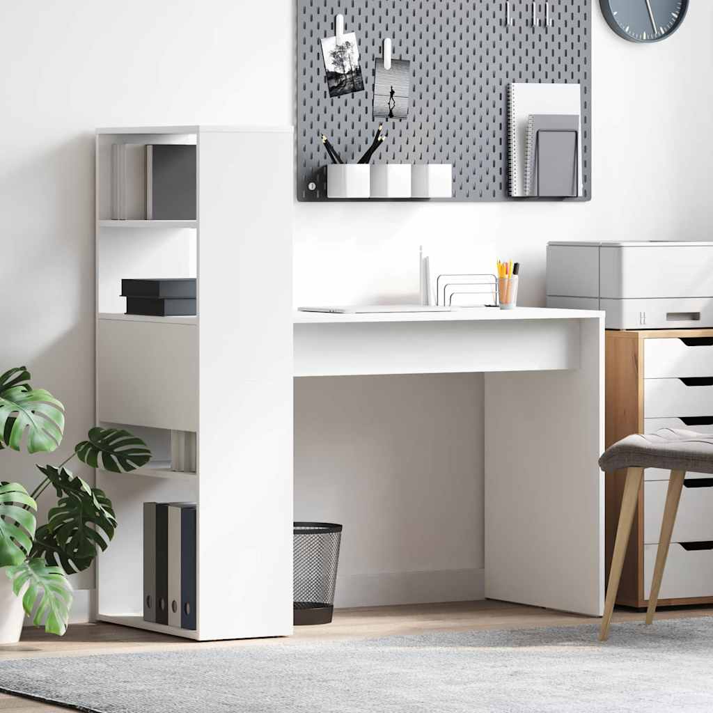 Schreibtisch 113 X 54 X 120 Cm Holzwerkstoff