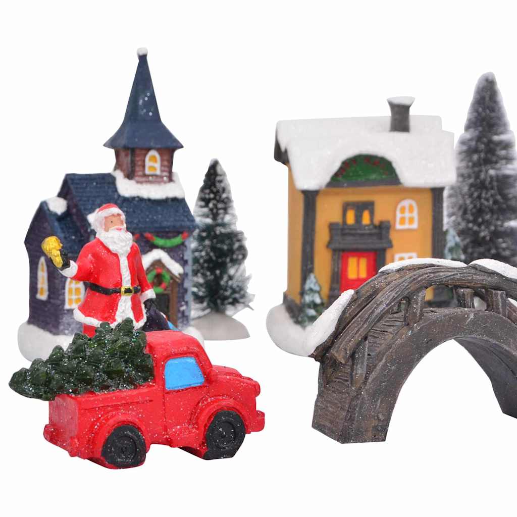 Weihnachtlicher Tischdekoration Mehrfarbig Harz