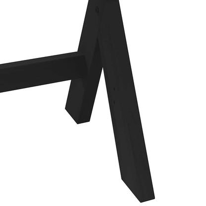 Schreibtisch Noain -Beine 120X50X75 Cm Massivholz Kiefer