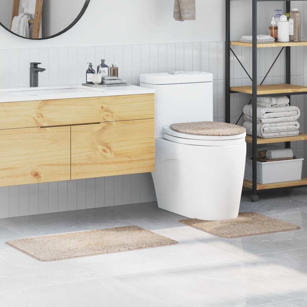 Anti-Rutsch Badematten-Set 3 Pcs 50 X 50 Cm Pp