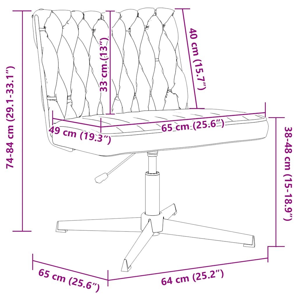 Bürostuhl Drehbar Stoff