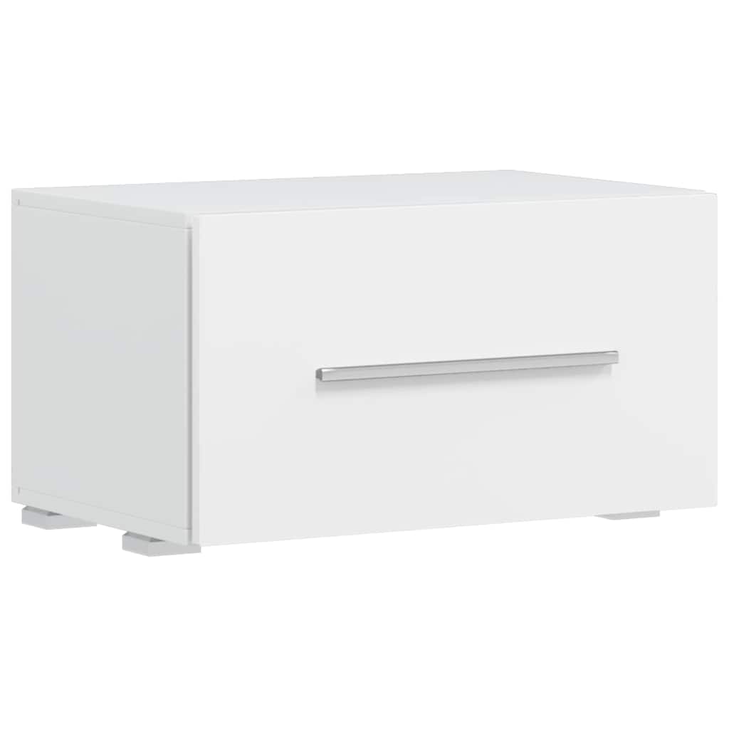 5-Tlg. Wohnwand Mit Led-Beleuchtung Holzwerkstoff