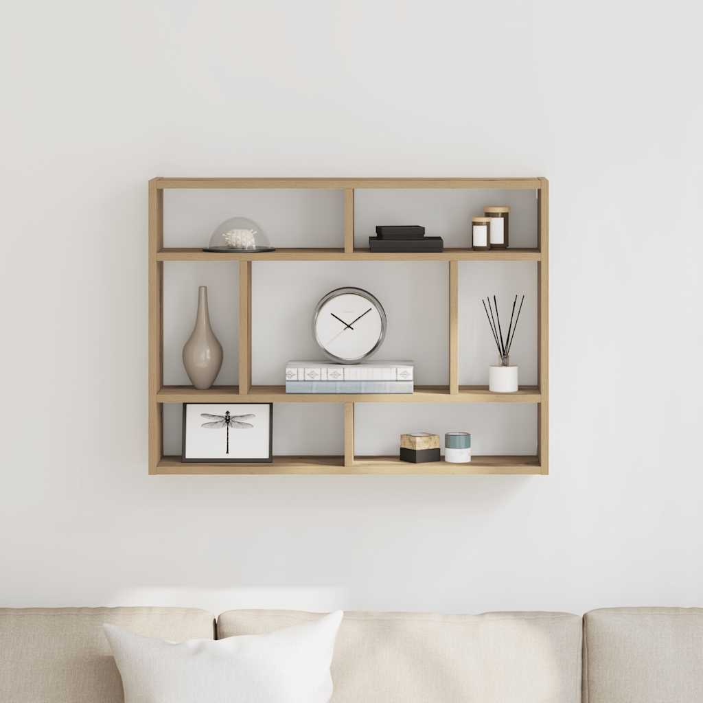 Wandregal 75 X 16 X 55 Cm Holzwerkstoff