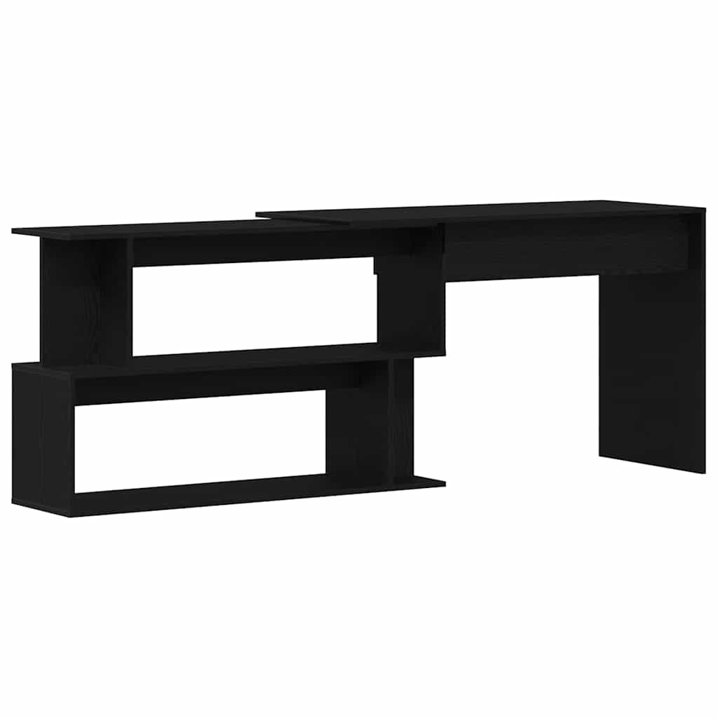 Schreibtisch Schwarze Eiche 200 X 50 X 76 Cm Holzwerkstoff Schwarze Eiche