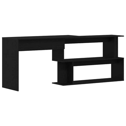 Schreibtisch Schwarze Eiche 200 X 50 X 76 Cm Holzwerkstoff Schwarze Eiche