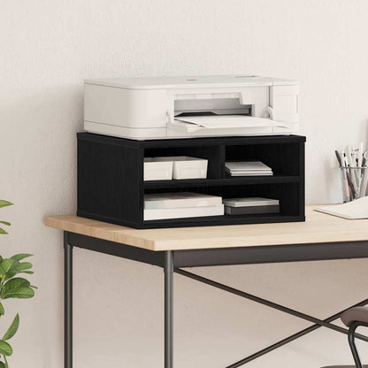 Druckerständer Schwarze Eiche 49 X 40 X 22.5 Cm Holzwerkstoff