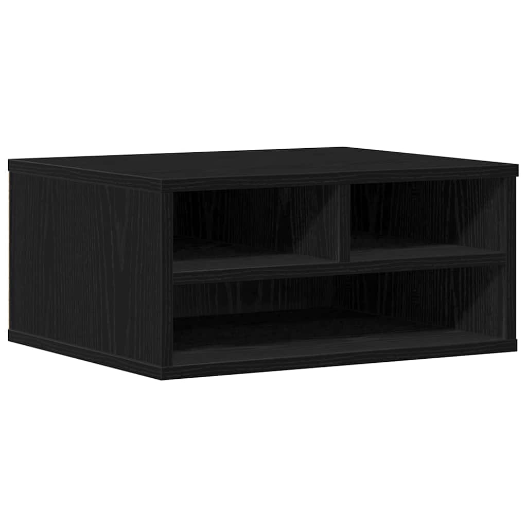 Druckerständer Schwarze Eiche 49 X 40 X 22.5 Cm Holzwerkstoff