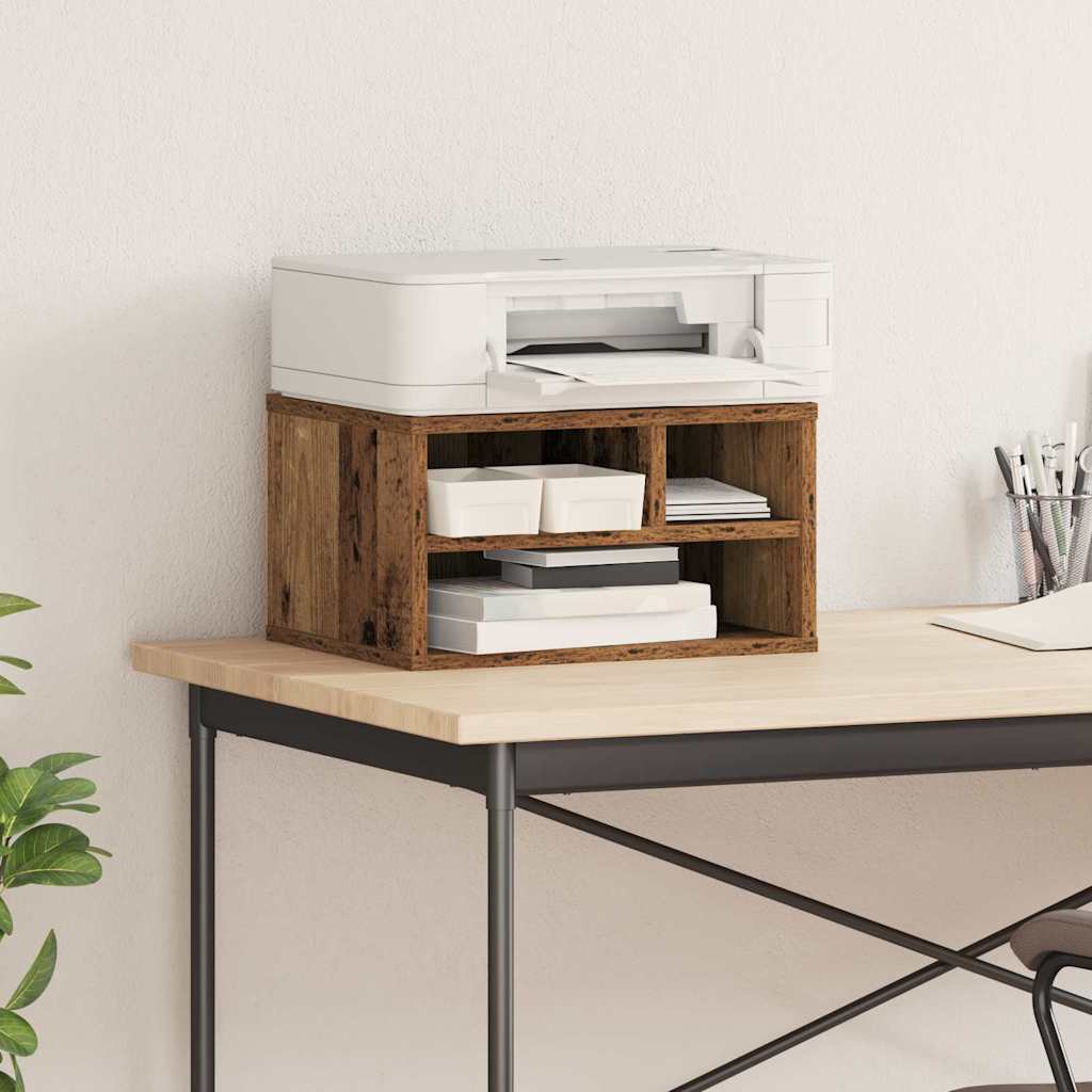 Druckerständer 40 X 32 X 22.5 Cm Holzwerkstoff