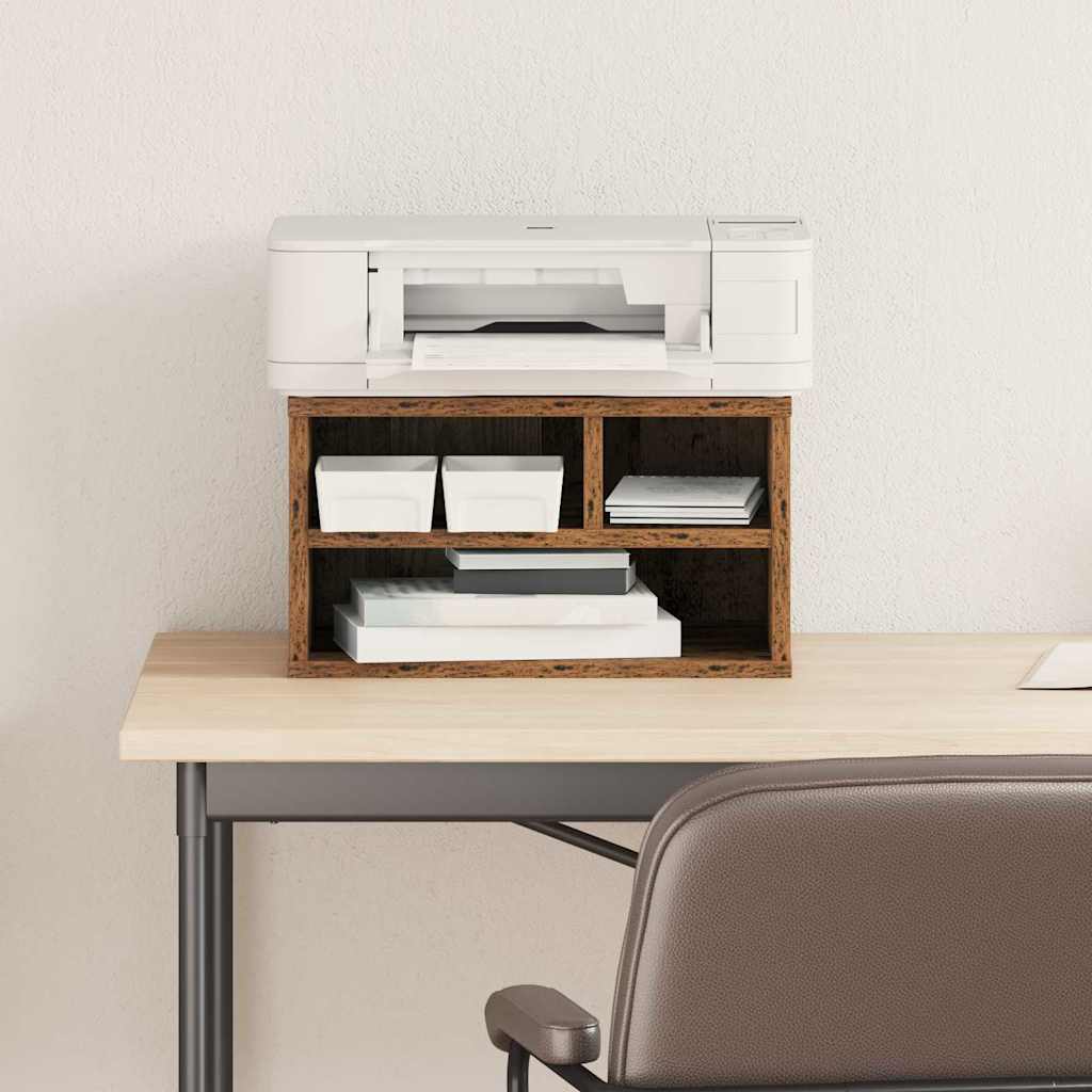 Druckerständer 40 X 32 X 22.5 Cm Holzwerkstoff