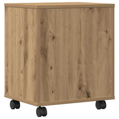 Druckerständer Eiche Handwerklich 41 X 32 X 48 Cm Holzwerkstoff