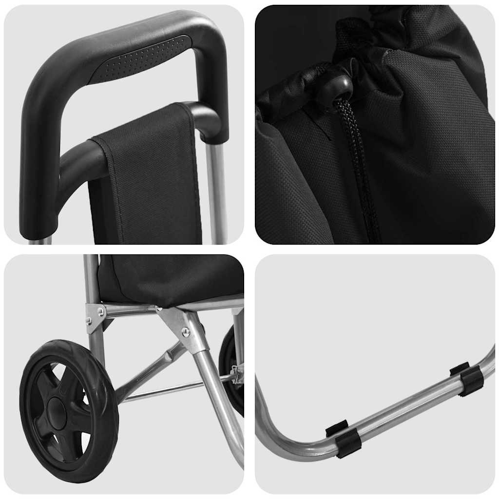 Einkaufswagen 35 X 28 X 92 Cm Oxford Stoff