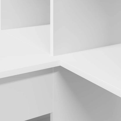 Eckschreibtisch 101,5 X 149,5 X 149,5 Cm Holzwerkstoff