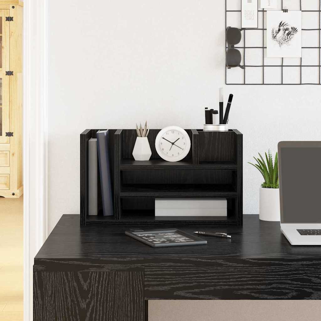 Schreibtisch Organizer Eiche Handwerklich 44.5 X 24 X 25 Cm