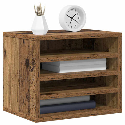 Schreibtisch Organizer 36 X 26 X 29.5 Cm Holzwerkstoff