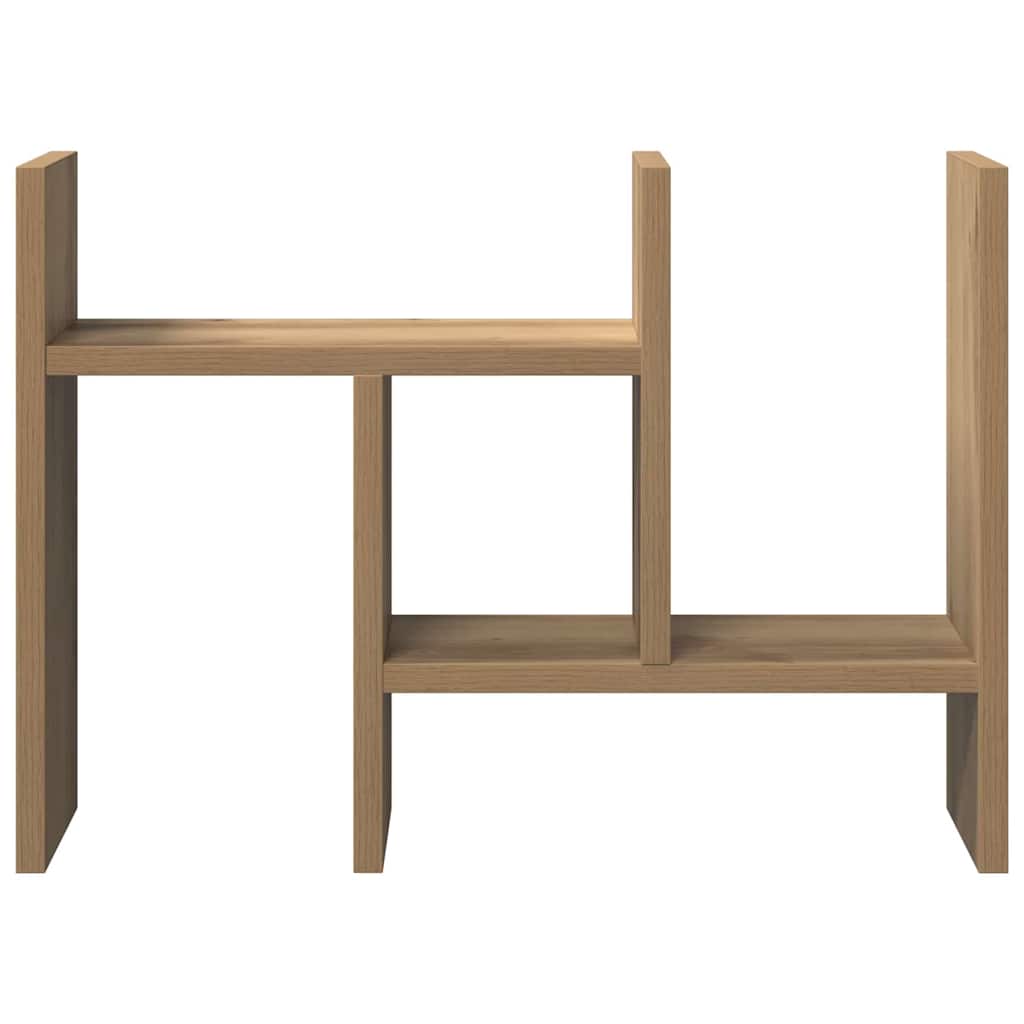 Schreibtisch Organizer Eiche Handwerklich 34.5 X 15.5 X 35.5 Cm